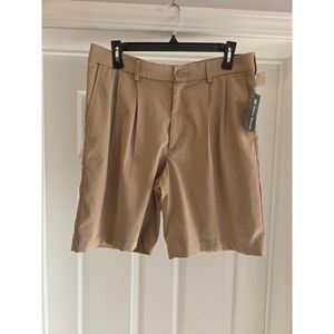 ProTour Mens Khaki Golf Shorts Size 32 NWT